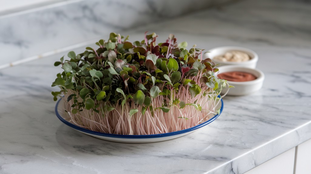 Microgreen Growing, Harvesting, and Eating