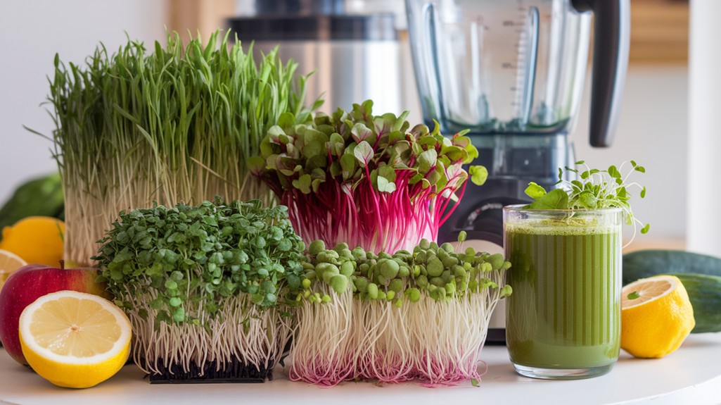 Microgreen Growing, Harvesting, and Eating